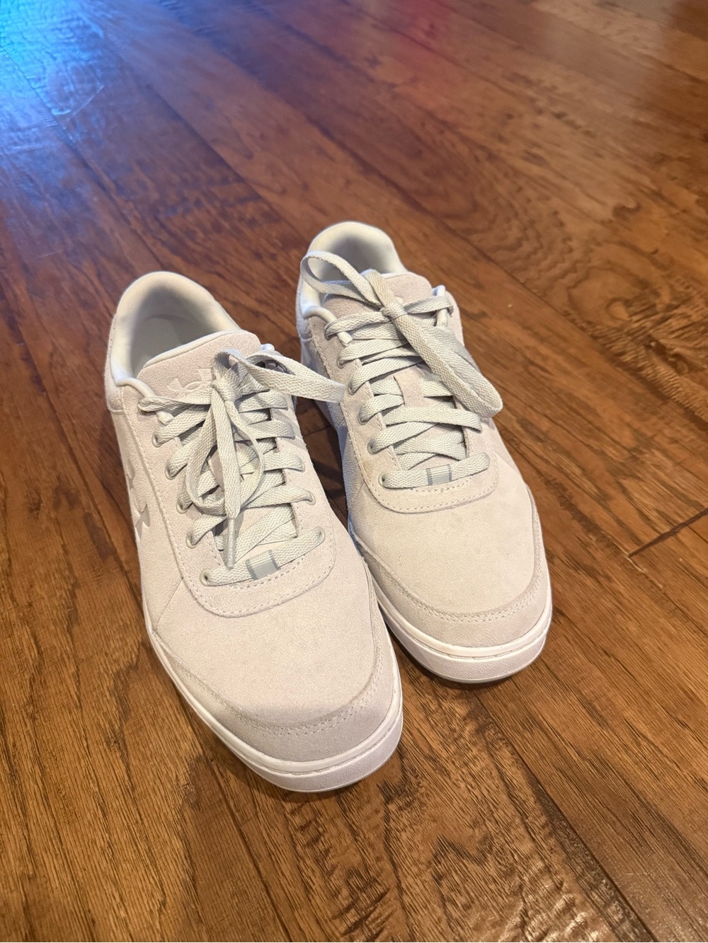 Under Armour Gray suede shoes
